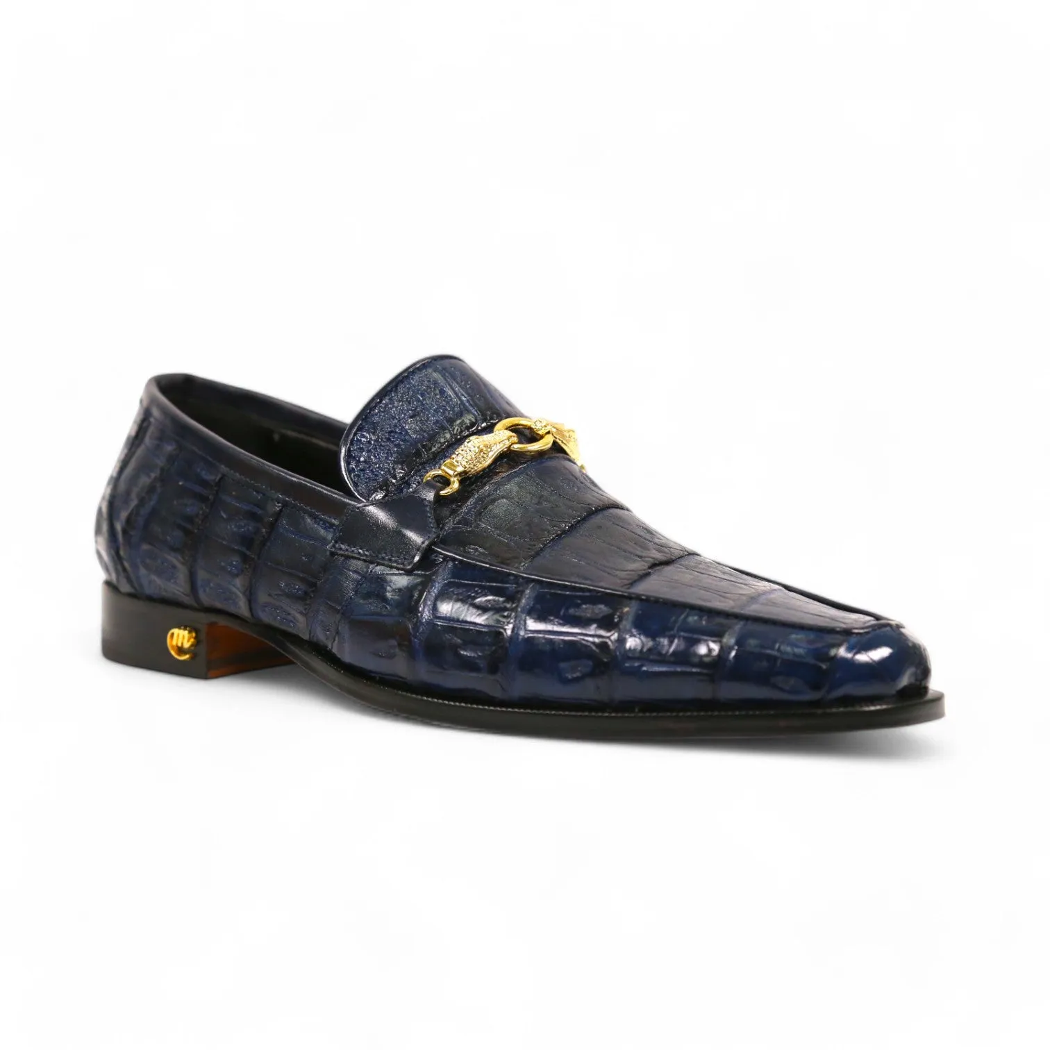 Mauri 4800/5 Men's Shoes Exotic Crocodile Horsebit Loafers (MA5652)