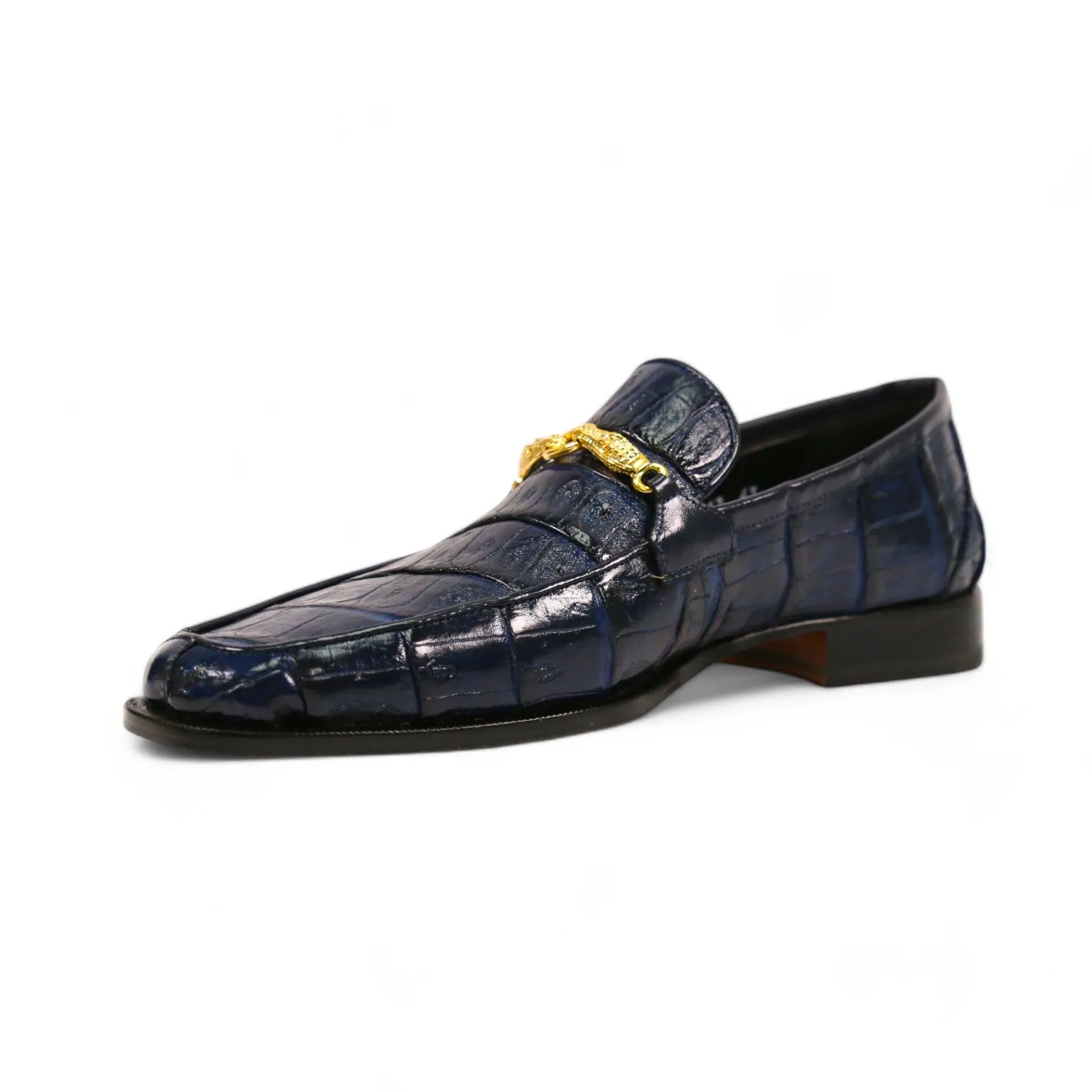 Mauri 4800/5 Men's Shoes Exotic Crocodile Horsebit Loafers (MA5652)