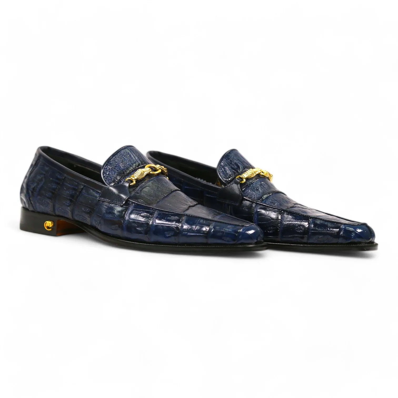 Mauri 4800/5 Men's Shoes Exotic Crocodile Horsebit Loafers (MA5652)