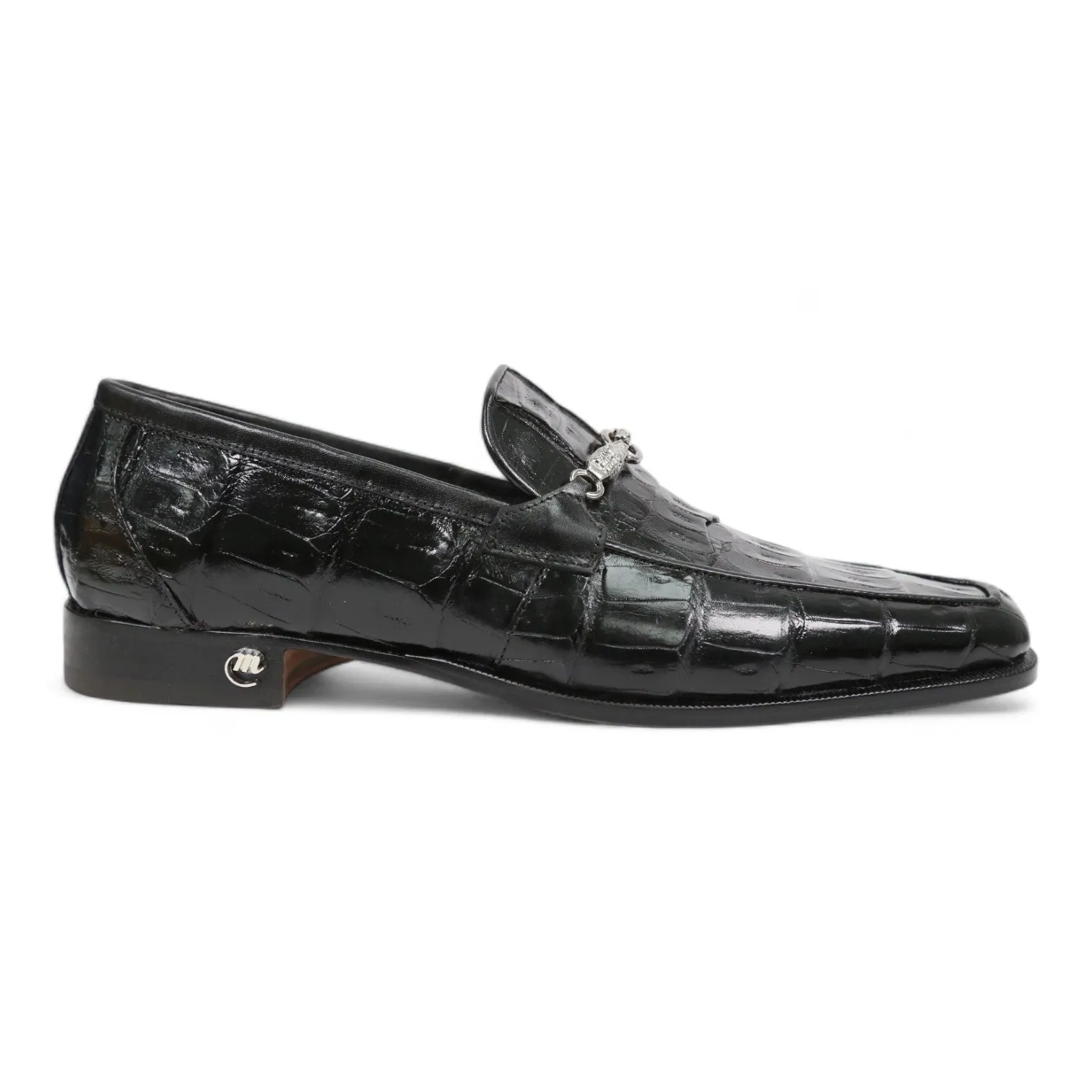 Mauri 4800/5 Men's Shoes Exotic Crocodile Horsebit Loafers (MA5652)