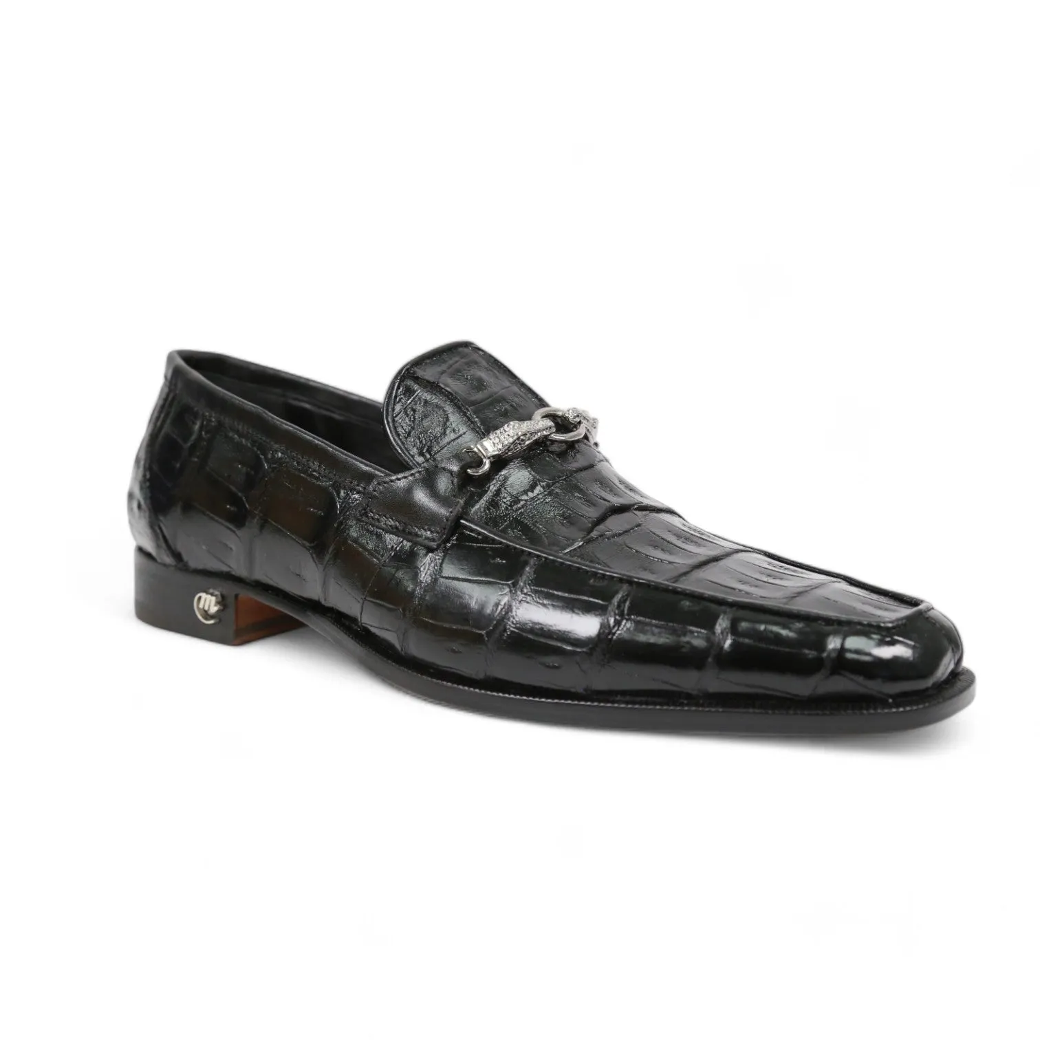 Mauri 4800/5 Men's Shoes Exotic Crocodile Horsebit Loafers (MA5652)