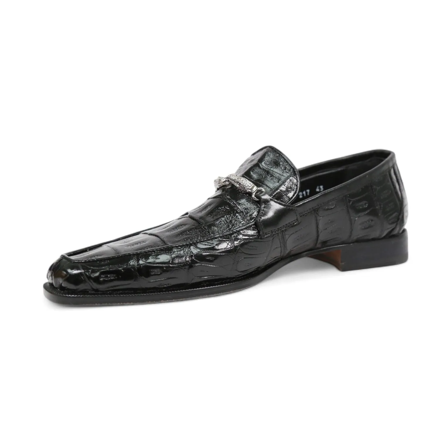 Mauri 4800/5 Men's Shoes Exotic Crocodile Horsebit Loafers (MA5652)