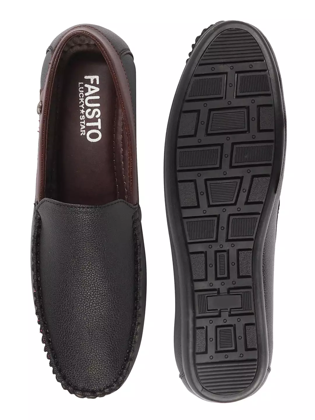 Men Black Loafers and Mocassins Casual Shoes