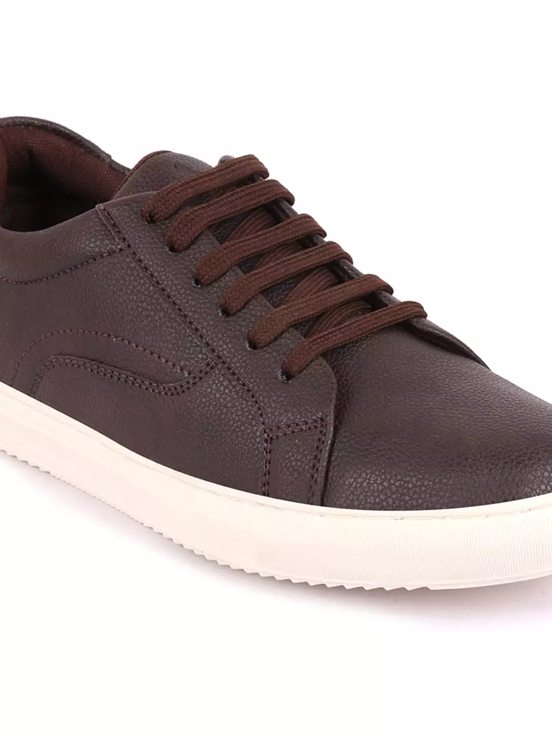 Men Brown Classic Outdoor Lace Up Sneakers