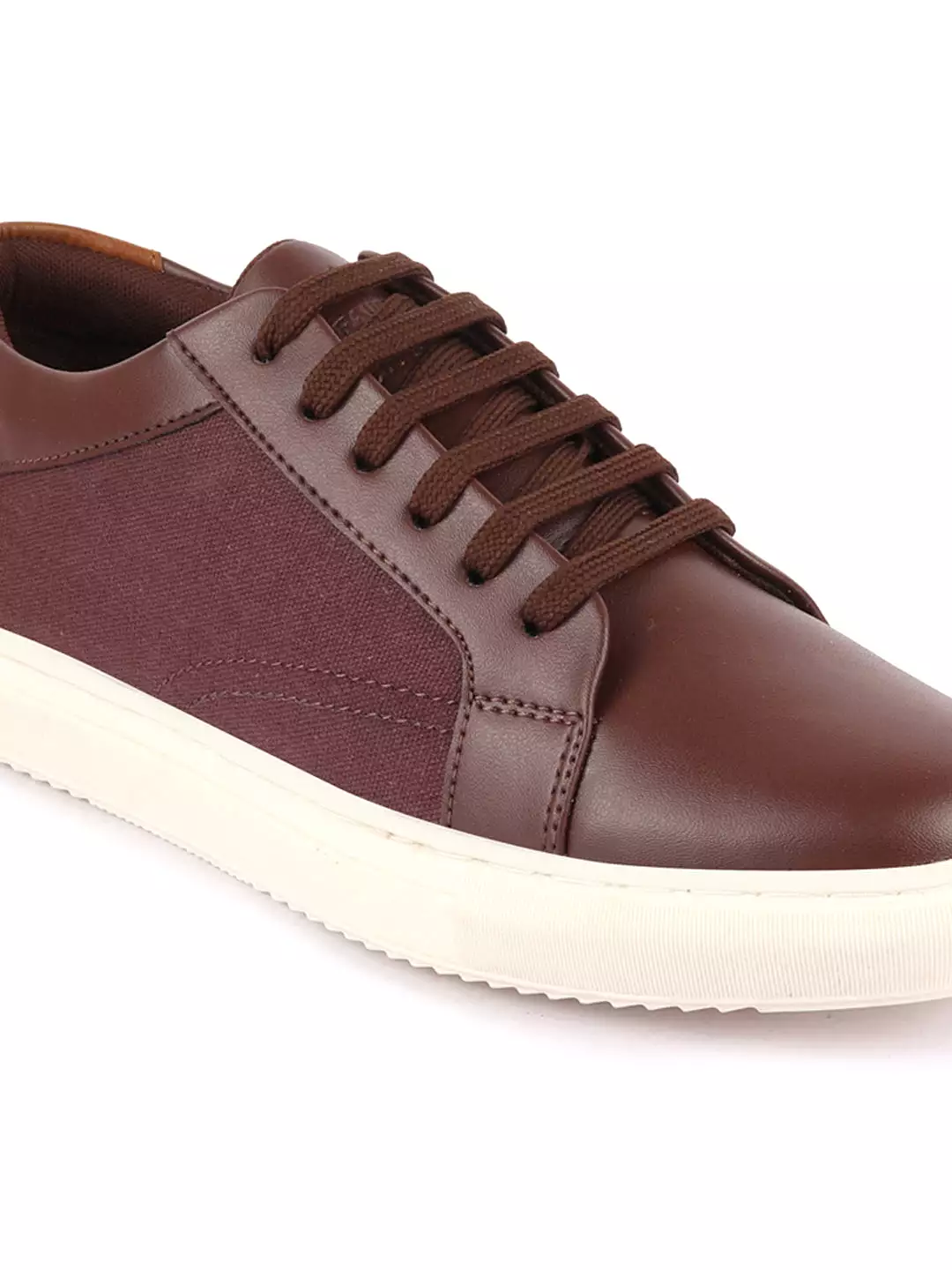 Men Brown Outdoor Classic Lace Up Sneakers Shoes