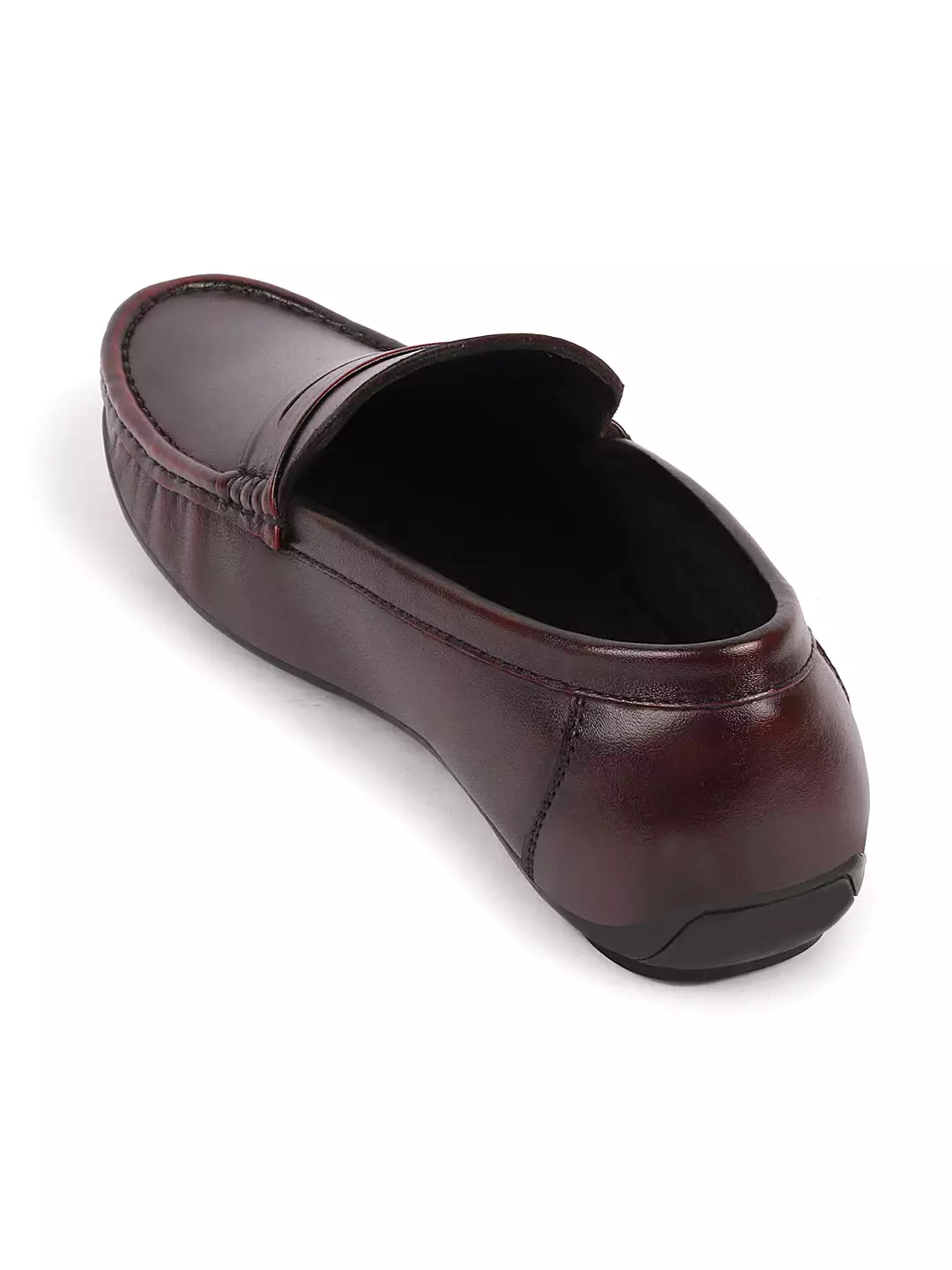 Men Cherry Outdoor Fashion Classic Genuine Leather Slip on Loafer Shoes