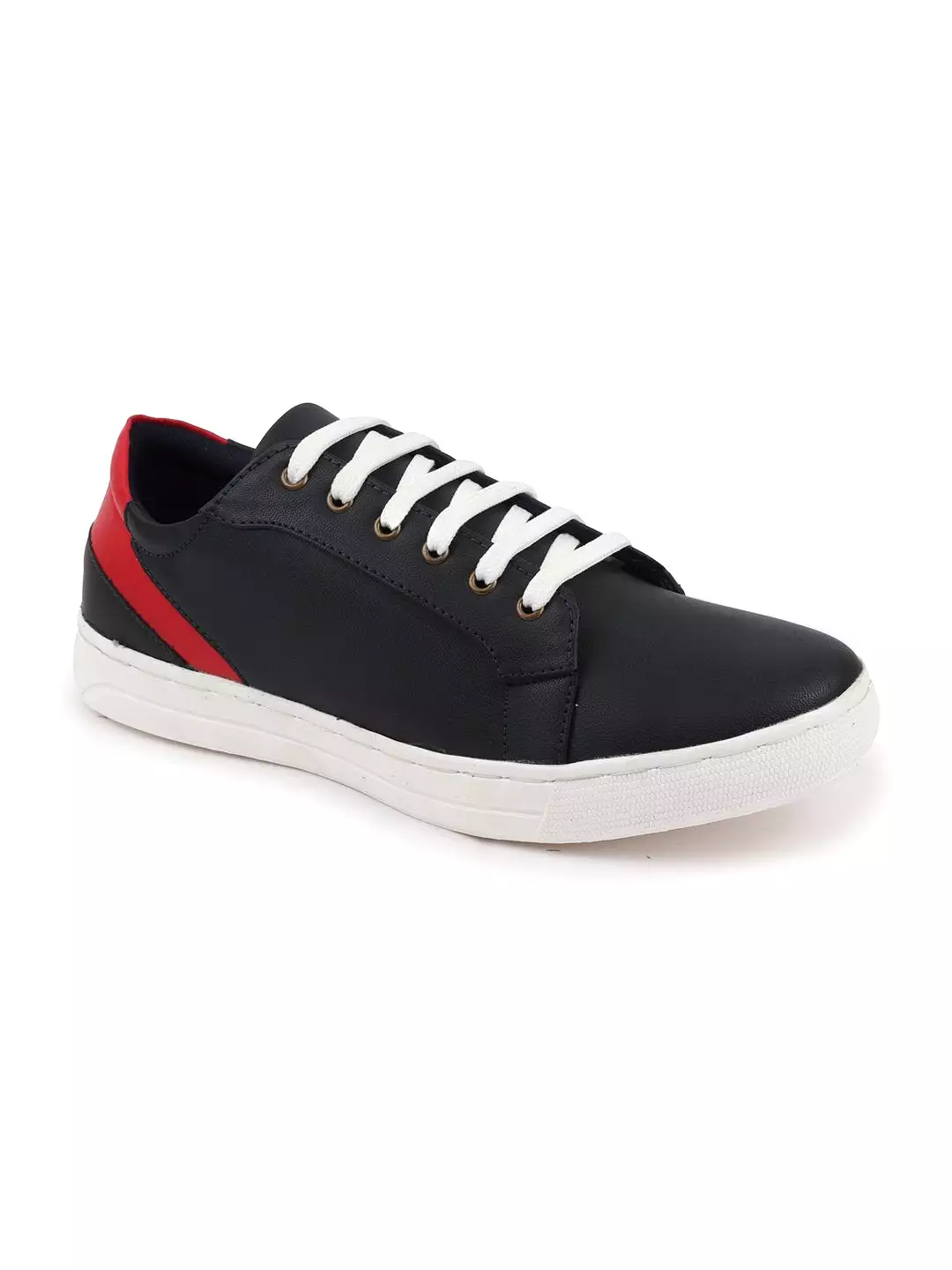 Men Navy Blue Stylish Lace Up Sneakers