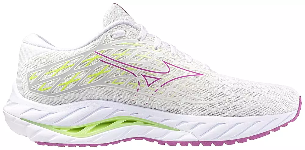 Mizuno Women's Wave Inspire 20 - White/Rosebud