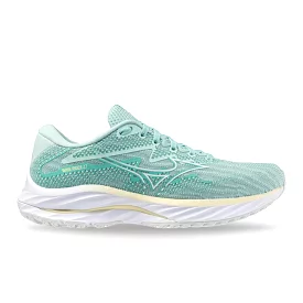 Mizuno Women's Wave Rider 27 - Eggshell Blue/White