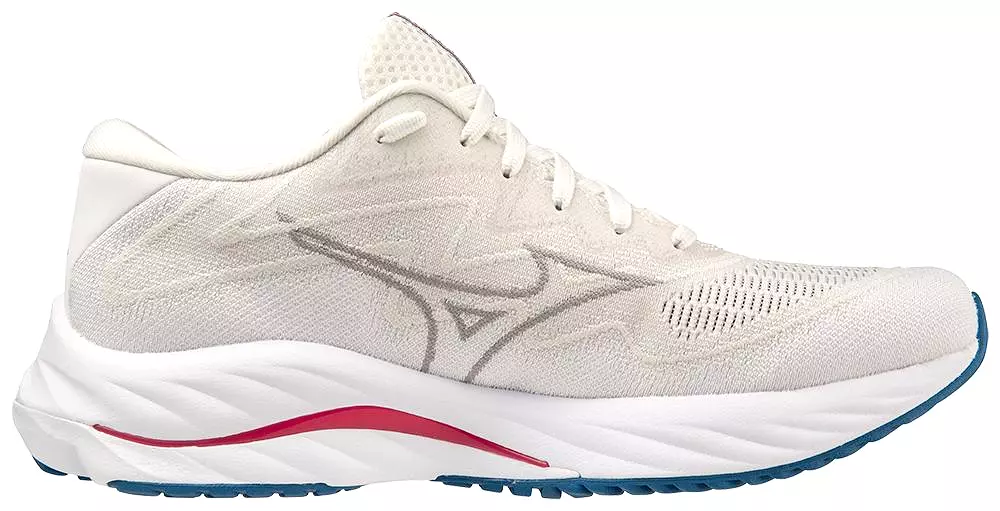 Mizuno Women's Wave Rider 27 SSW - White/Ultimate Grey