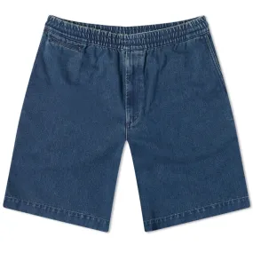 Nanamica Denim Easy ShortsIndigo Bleach