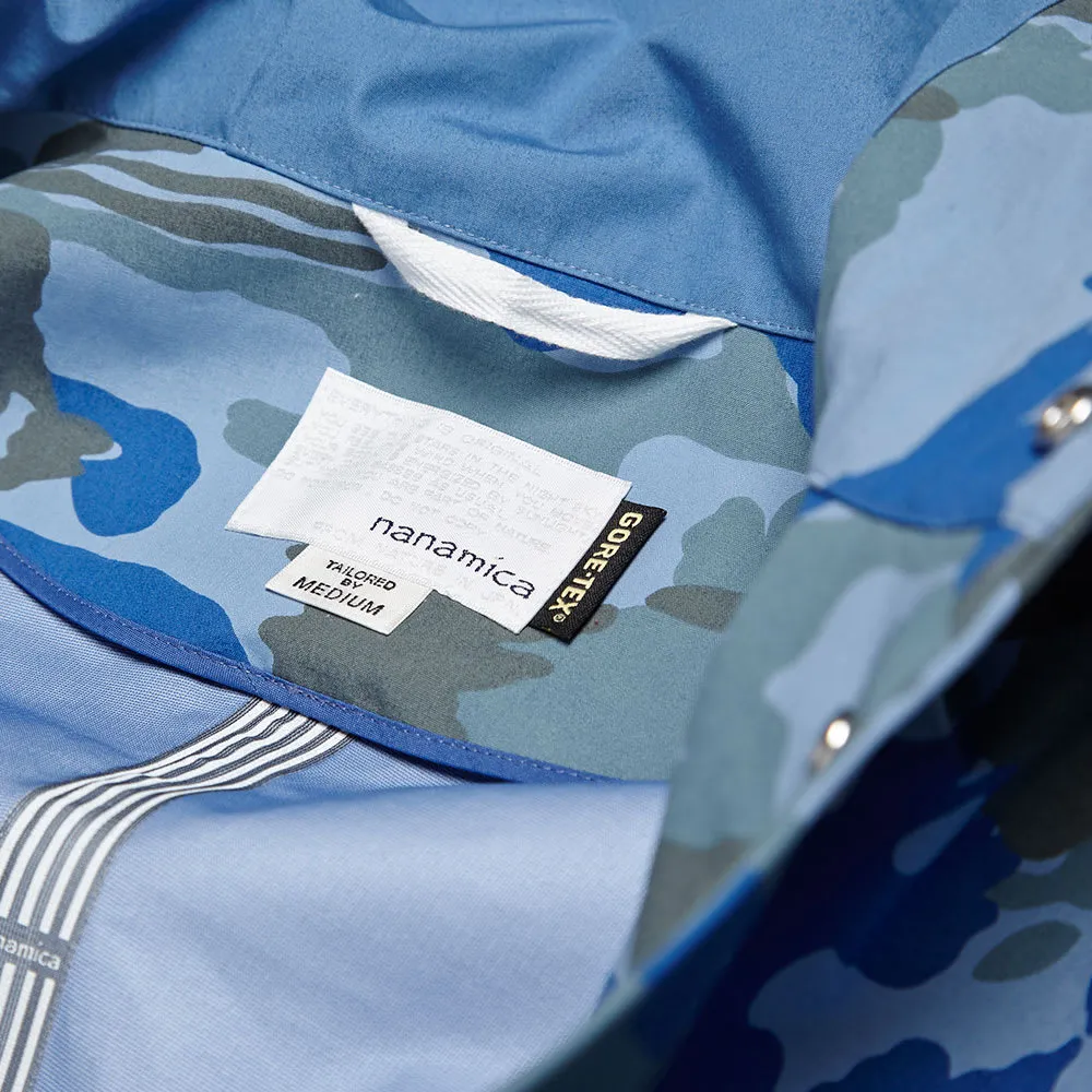 Nanamica Gore-tex Cruiser JacketBlue Camo