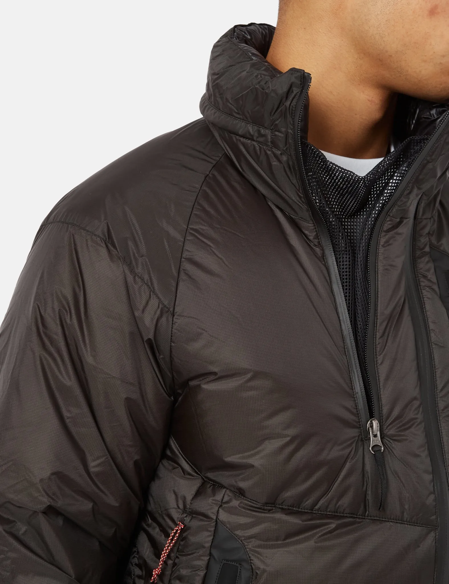 Nanga Aurora Light Stand Collar Down Jacket - Black