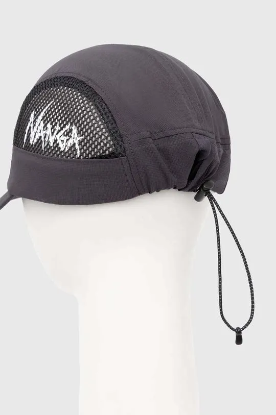 Nanga baseball cap Dotair® Mesh Jet Cap black color smooth NA2411.3B906.A