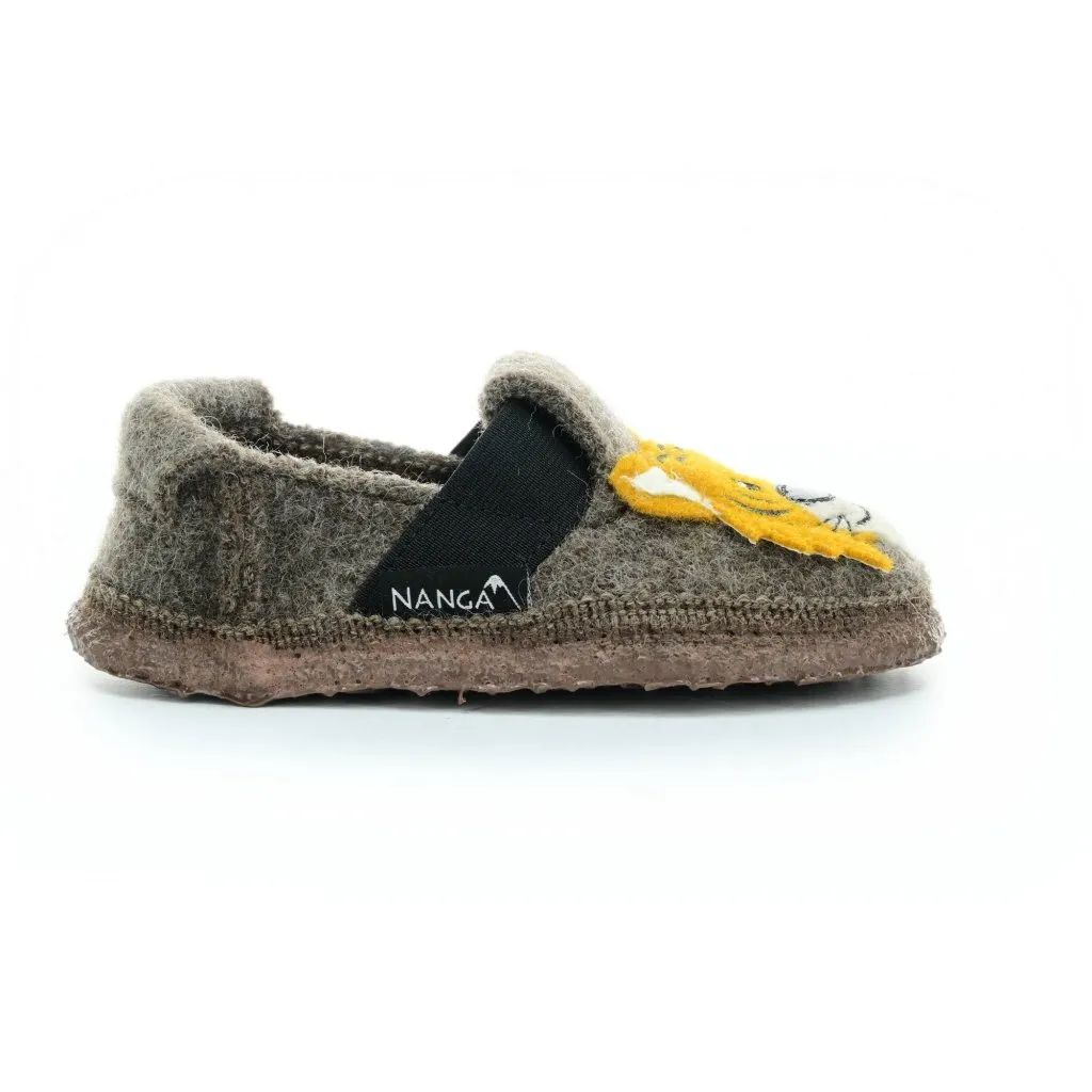 Nanga Roar Tiger Brown barefoot slippers