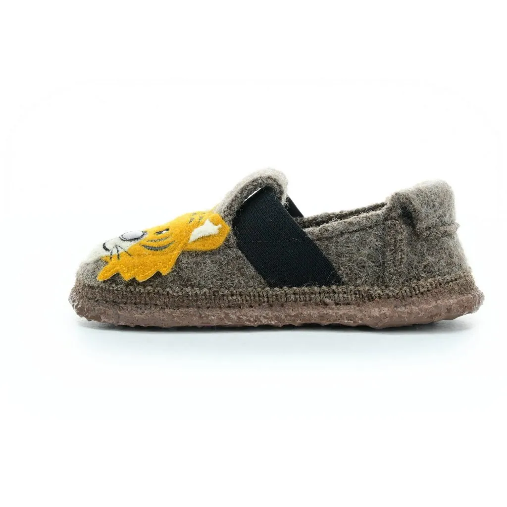 Nanga Roar Tiger Brown barefoot slippers