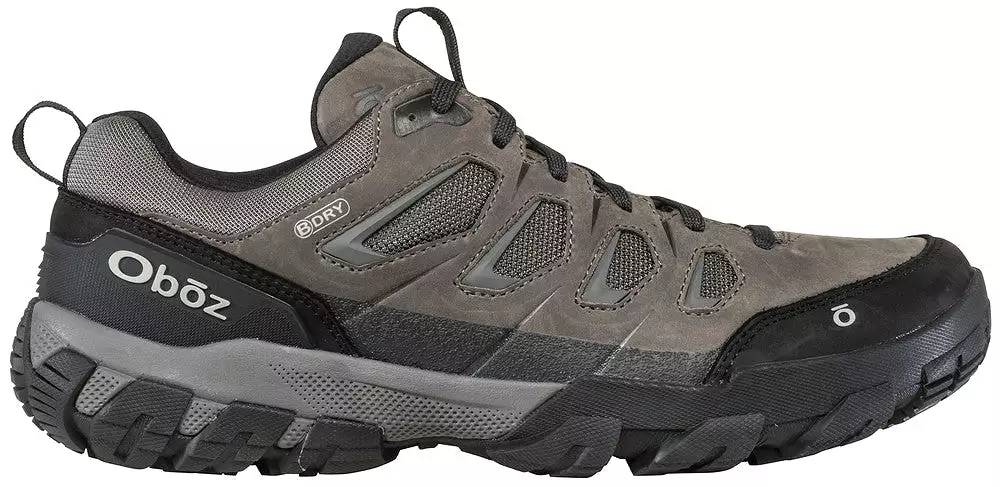 Oboz Men's Sawtooth X Low Waterproof Shoe - Charcoal