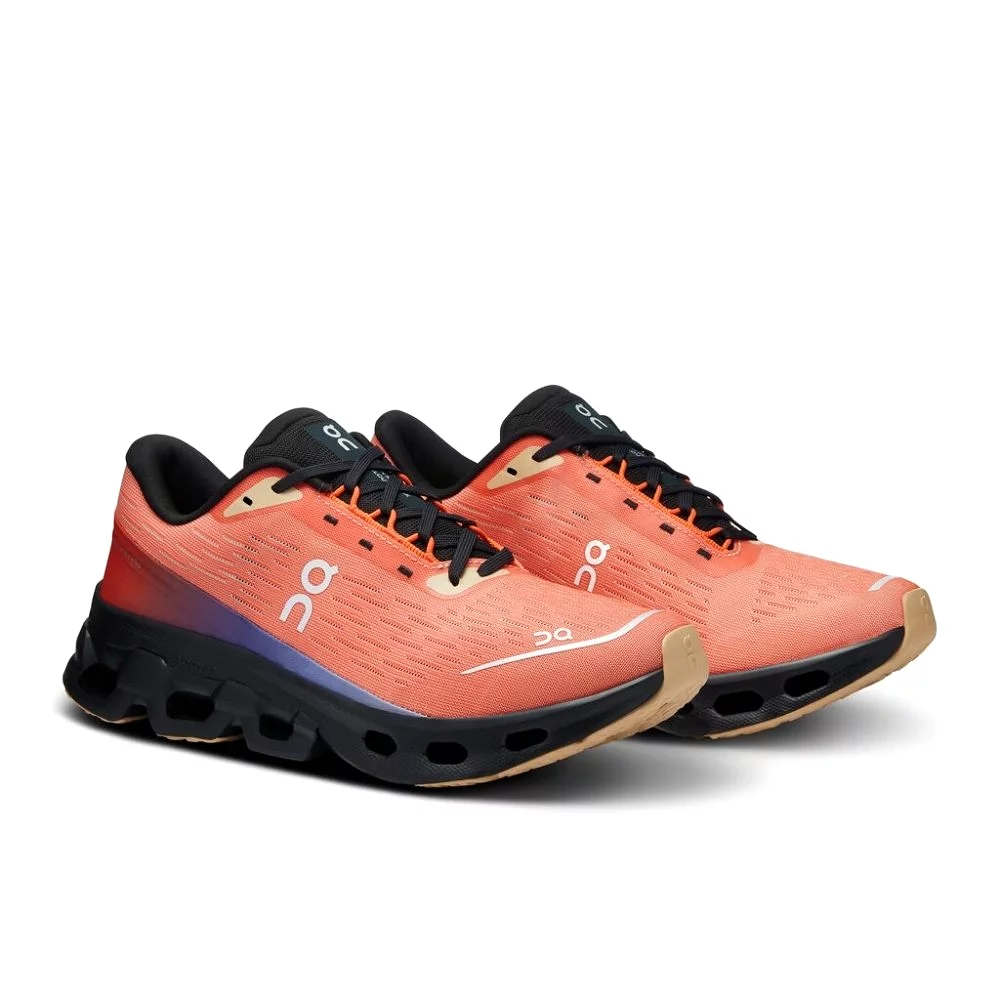 On Women's Cloudspark - Flame/Black