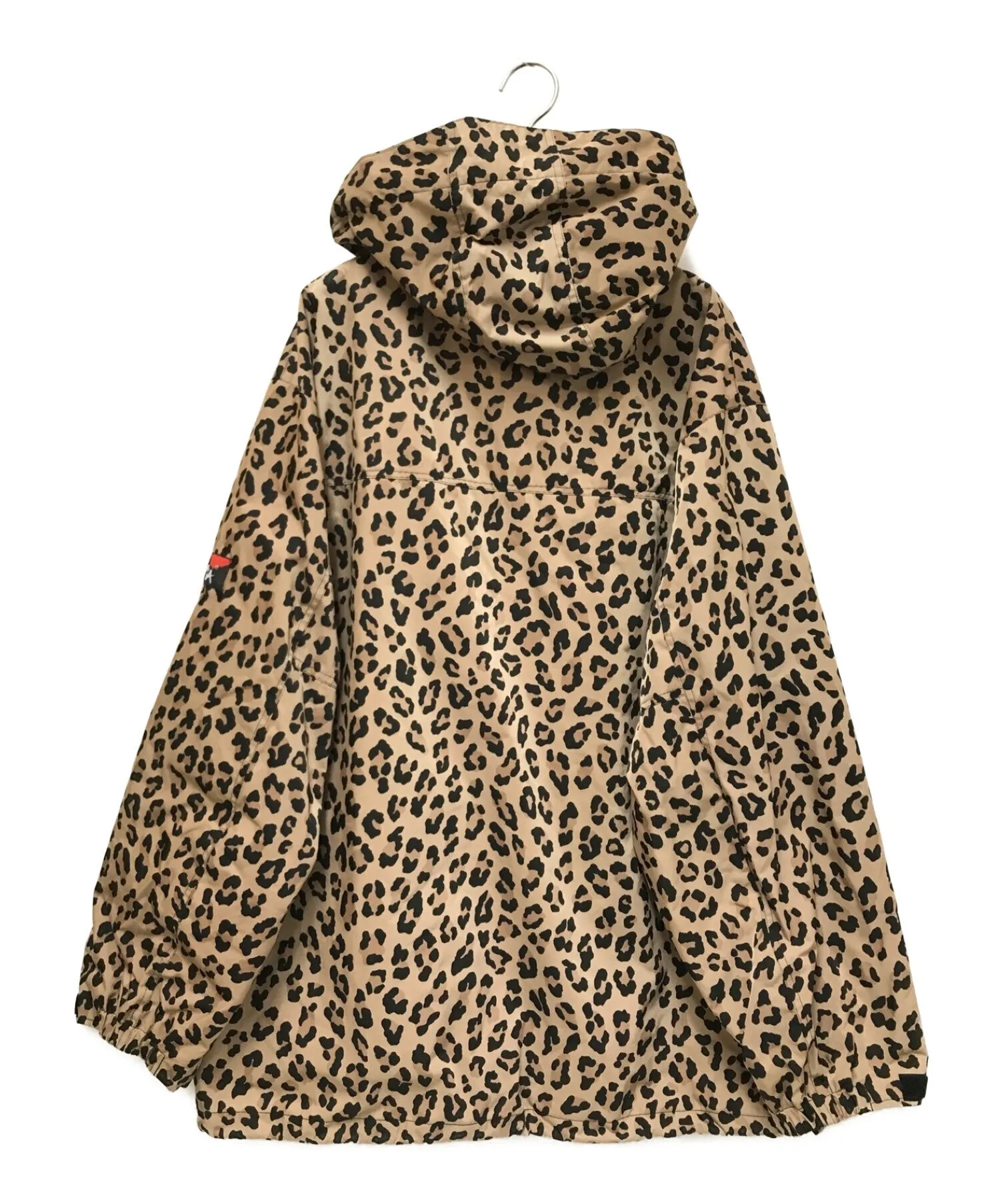 [Pre-owned] WACKO MARIA×NANGA Special Order LEOPARD MOUNTAIN PARKA Logo Embroidery Zip Blouson