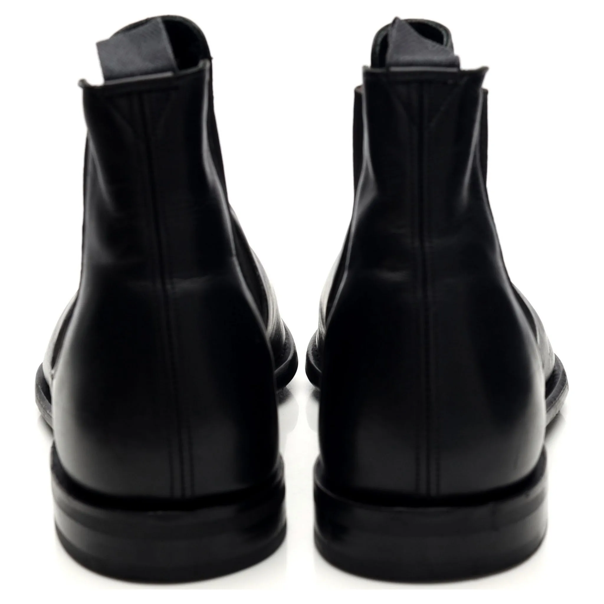 'Prenton' Black Leather Chelsea Boot UK 8 G