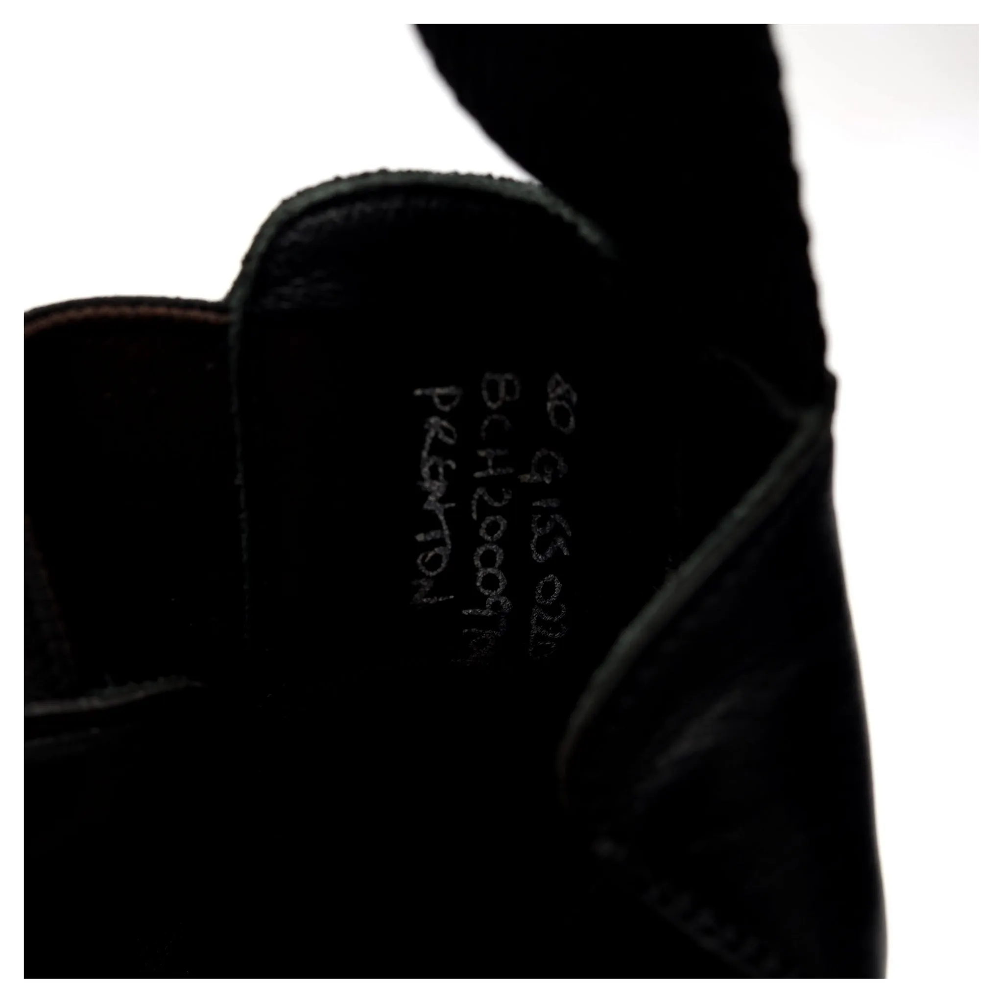 'Prenton' Black Leather Chelsea Boot UK 8 G