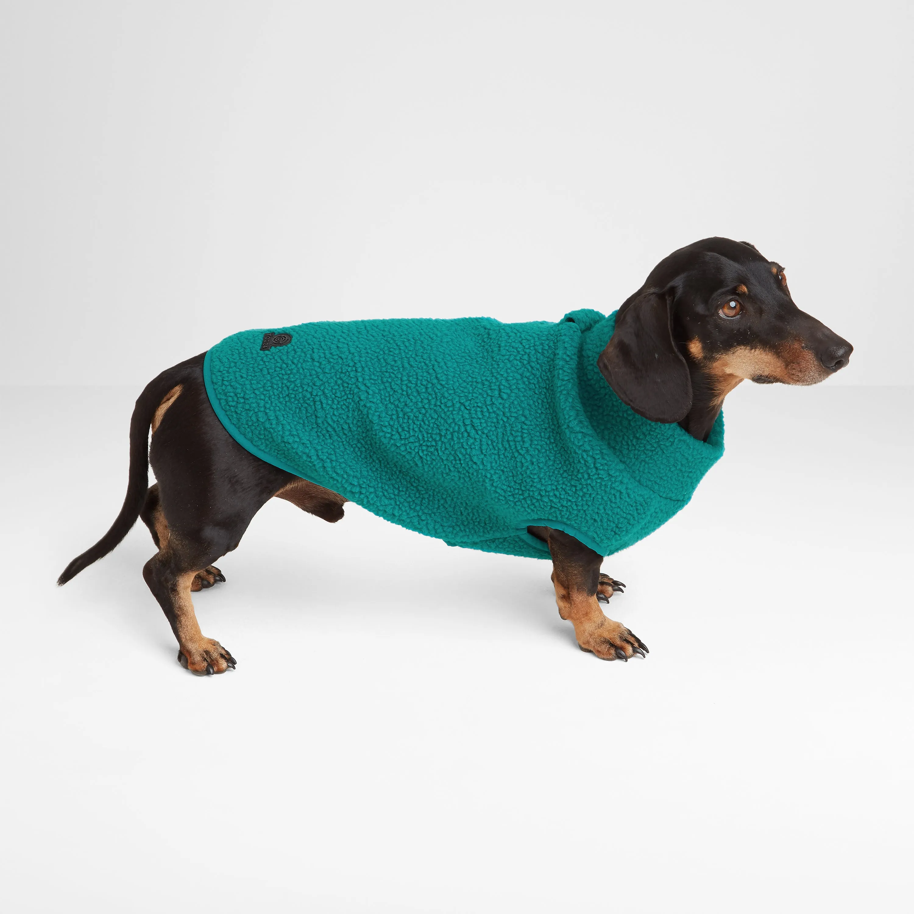 Rover Sherpa Dog Coat S - Teal