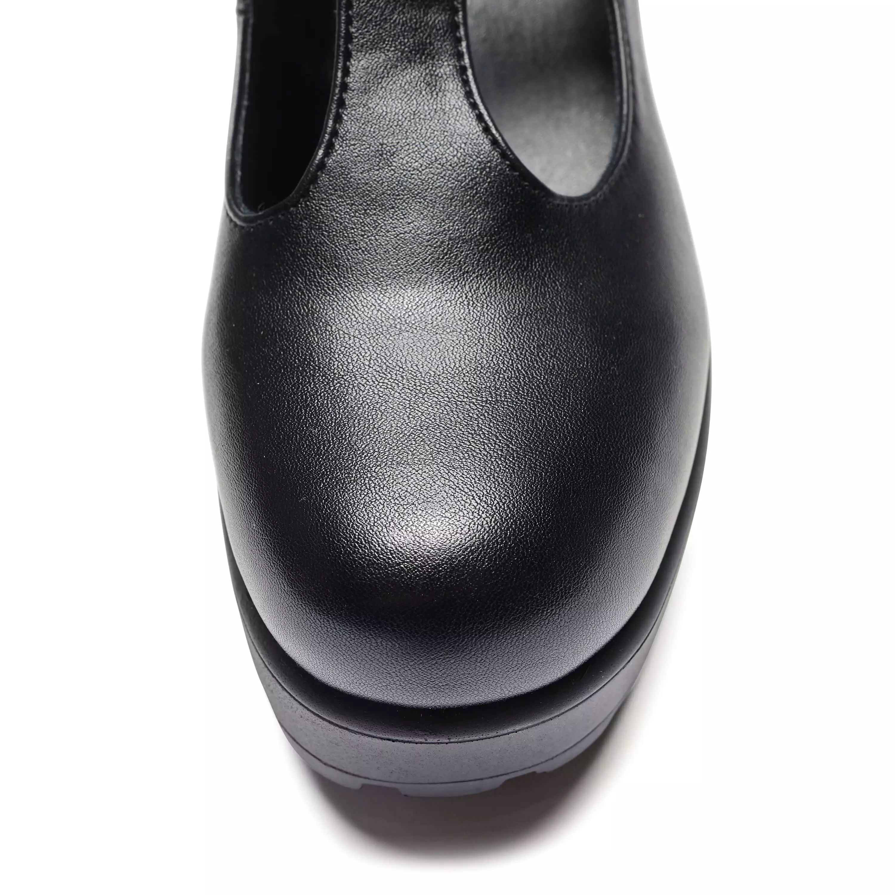 SAI Black Mary Jane Shoes 'Faux Leather Edition'