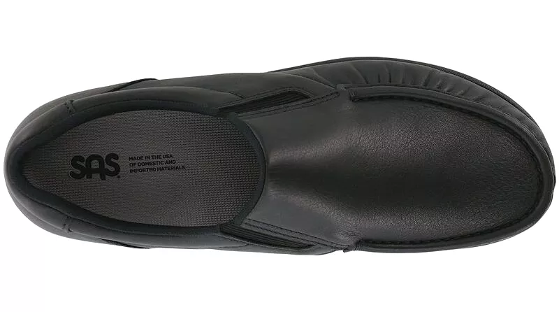 SAS Men's Navigator Non Slip Loafer - Matte Black