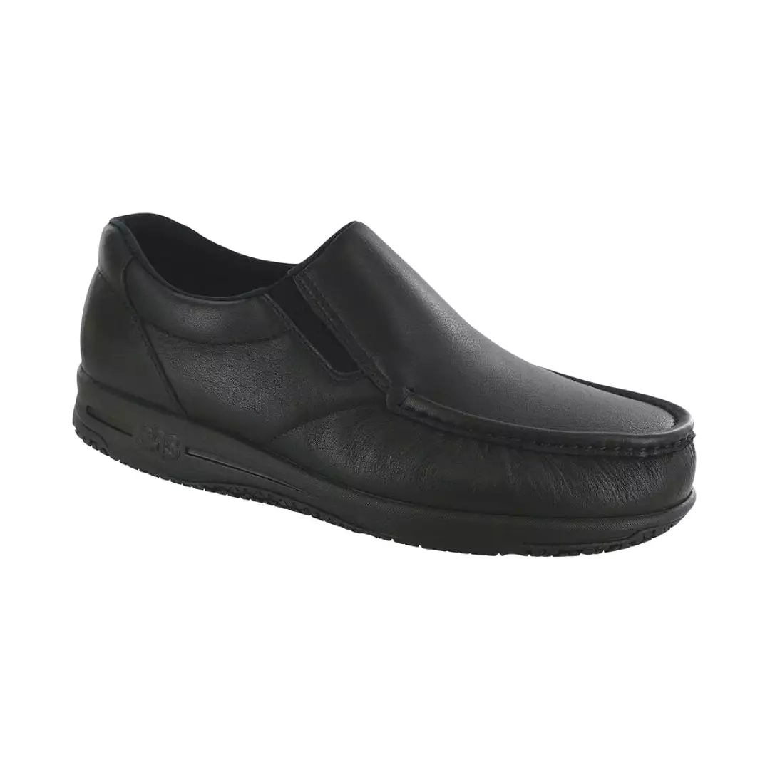 SAS Men's Navigator Non Slip Loafer - Matte Black