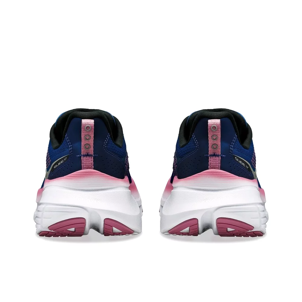 Saucony Women's Guide 17 - Navy/Orchid (Wide Width)