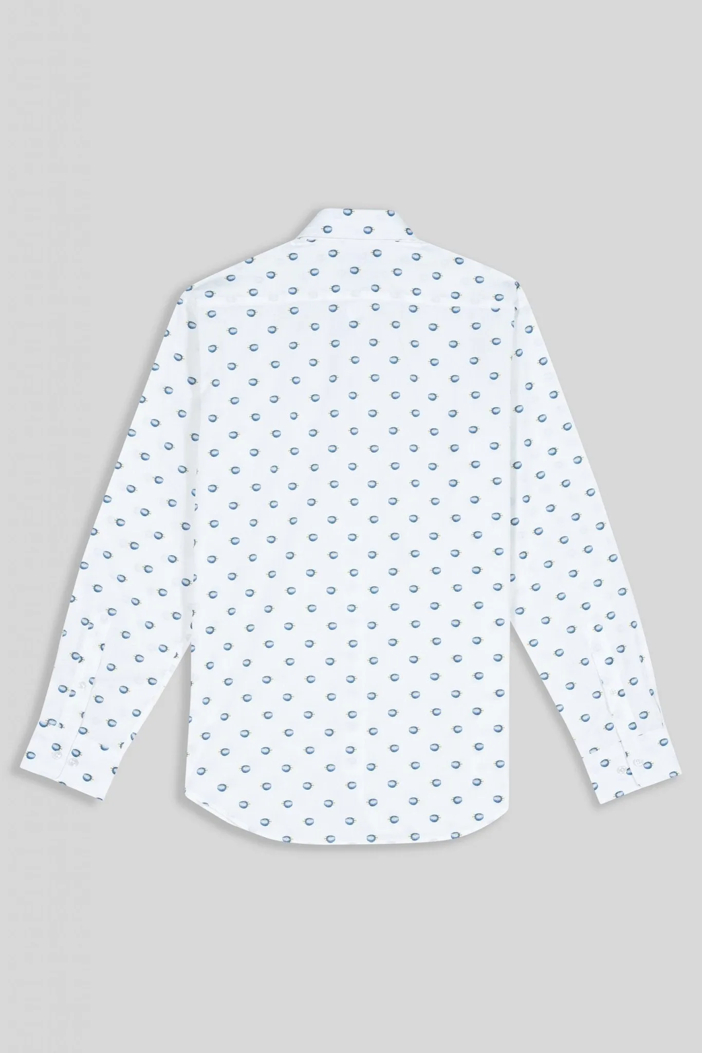 separated puffer fish cotton shirt