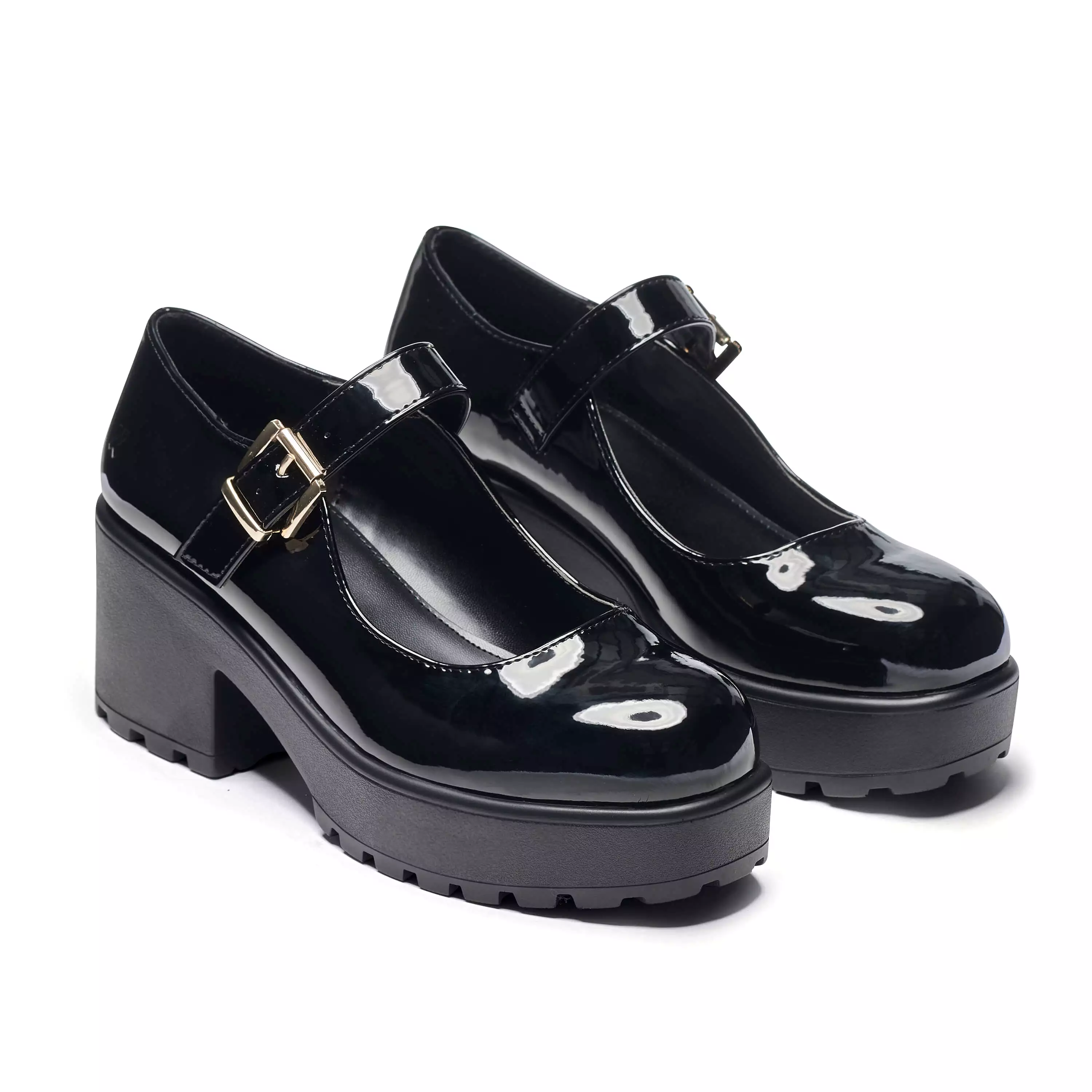 TIRA Black Mary Jane Shoes 'Patent Edition'