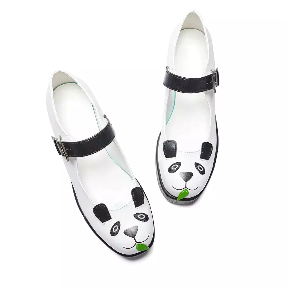 Tira Mary Jane Shoes 'Pondering Panda Edition'