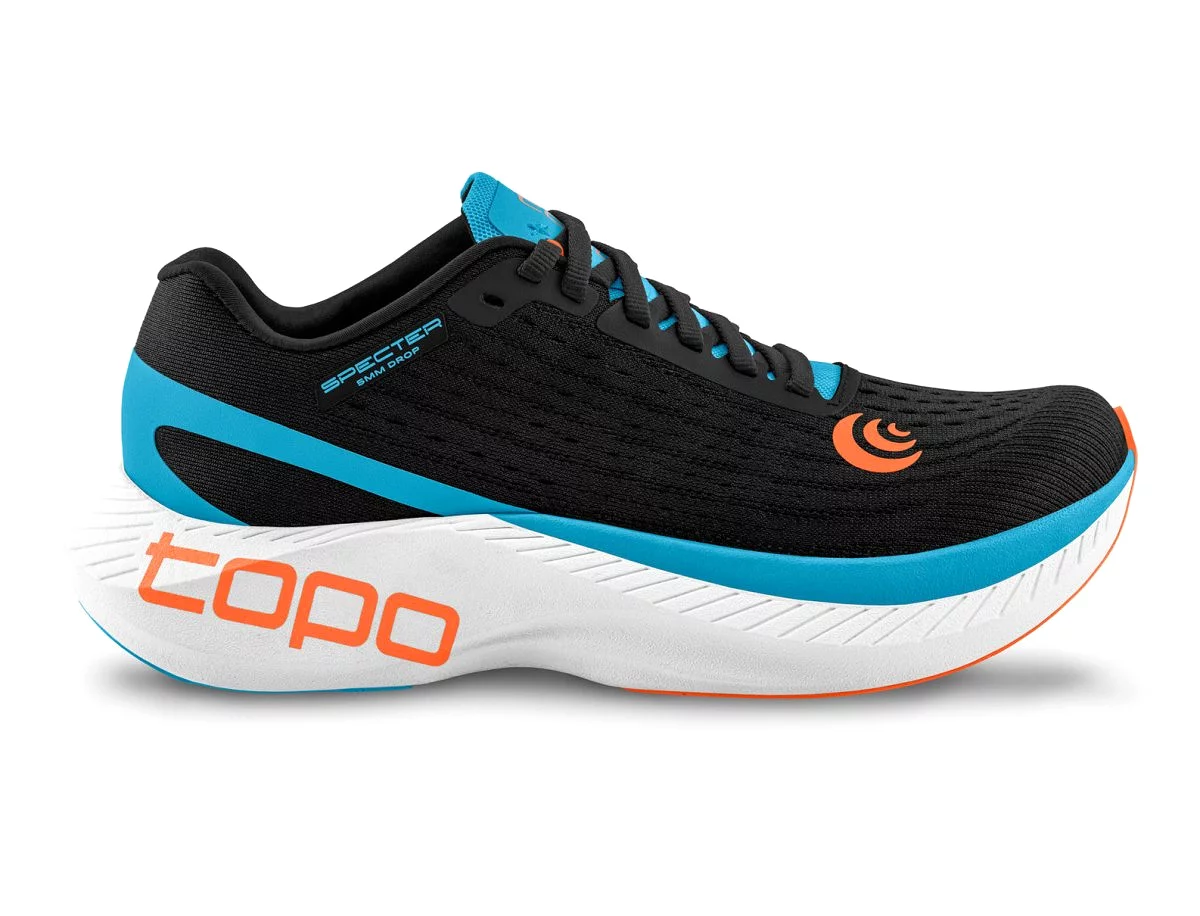 Topo Athletic Men's Specter - Black/Blue