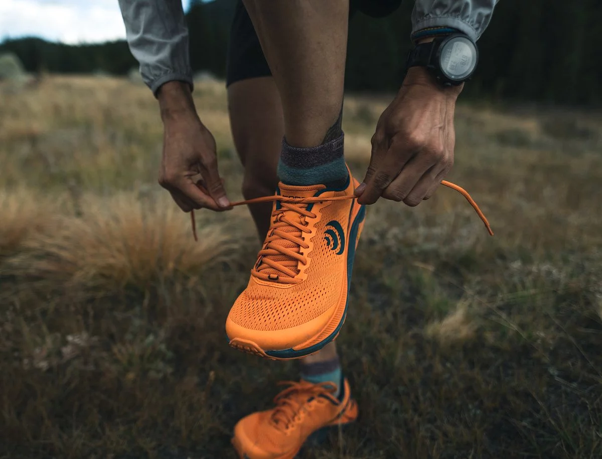 Topo Athletic Men's Ultraventure 3 - Orange/Navy