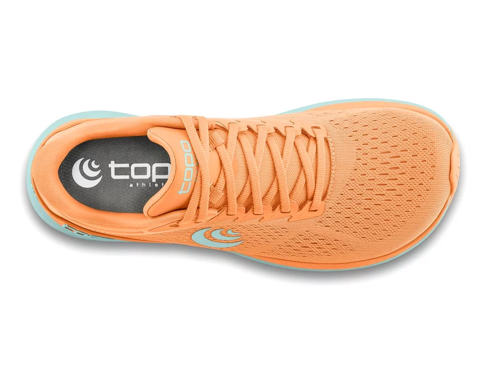 Topo Athletic Women's Phantom 3 - Orange/Sky