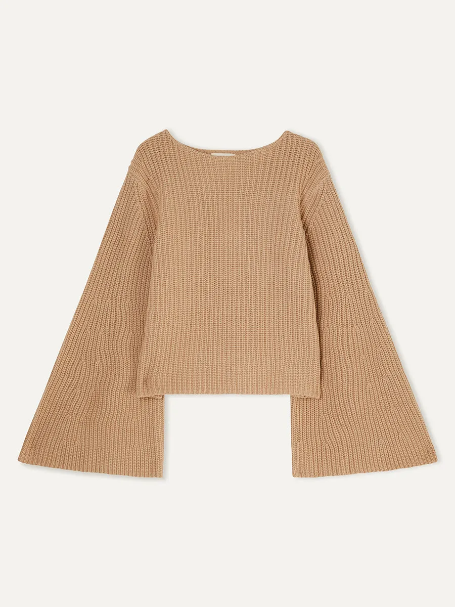 Tumaraa Ribbed Cotton and Cashmere-blend Sweater