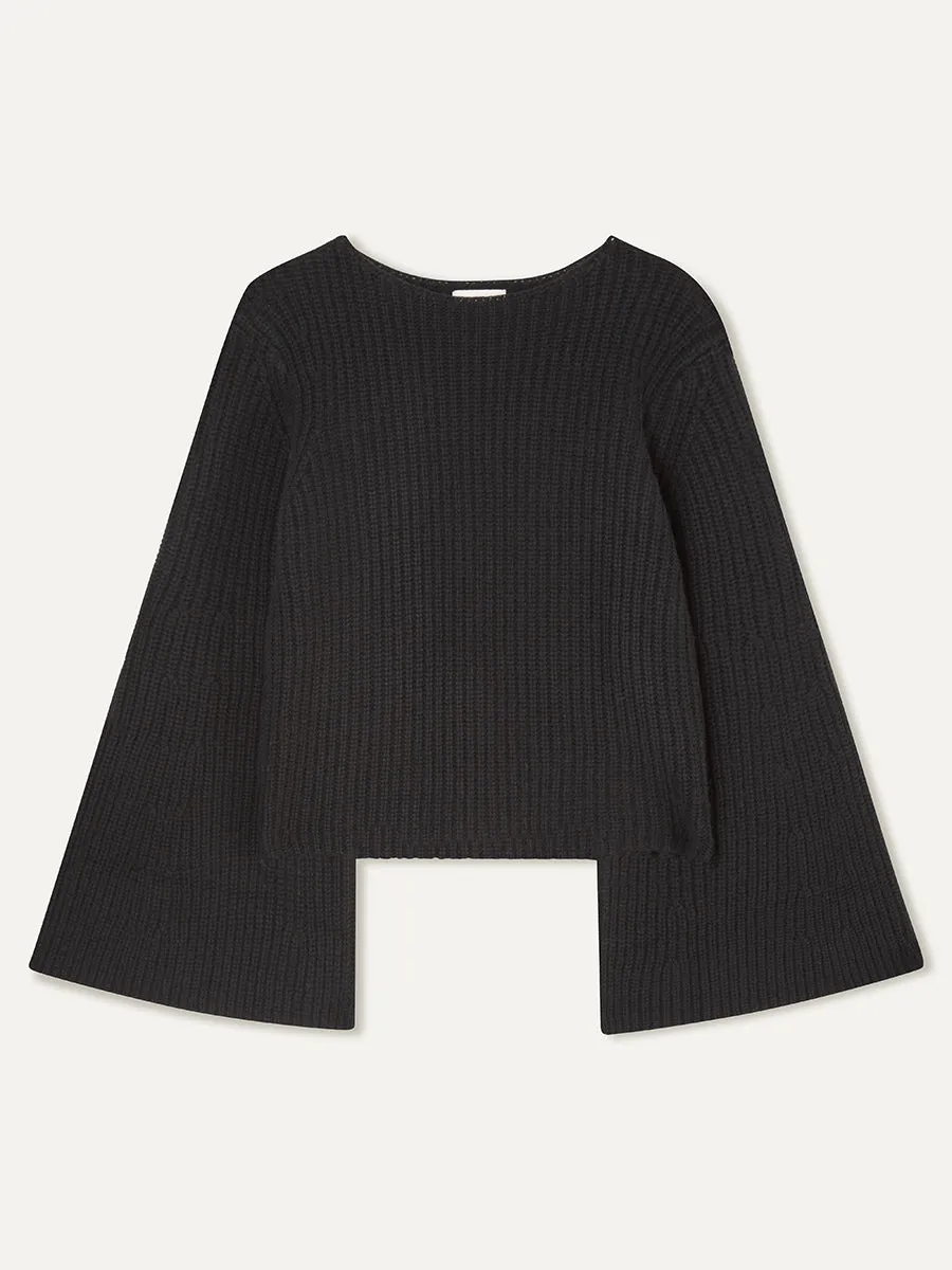 Tumaraa Ribbed Cotton and Cashmere-blend Sweater