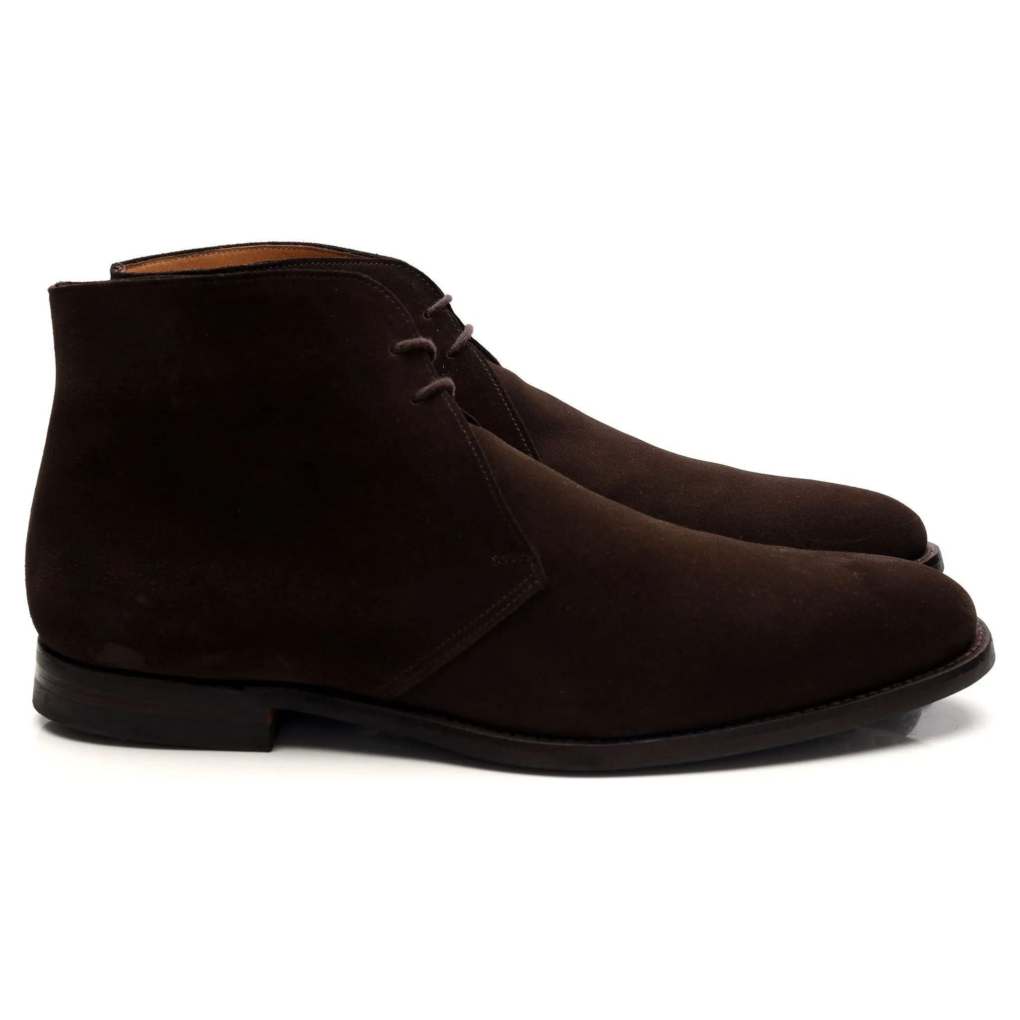 'Upton' Dark Brown Suede Chukka Boot UK 10.5 E