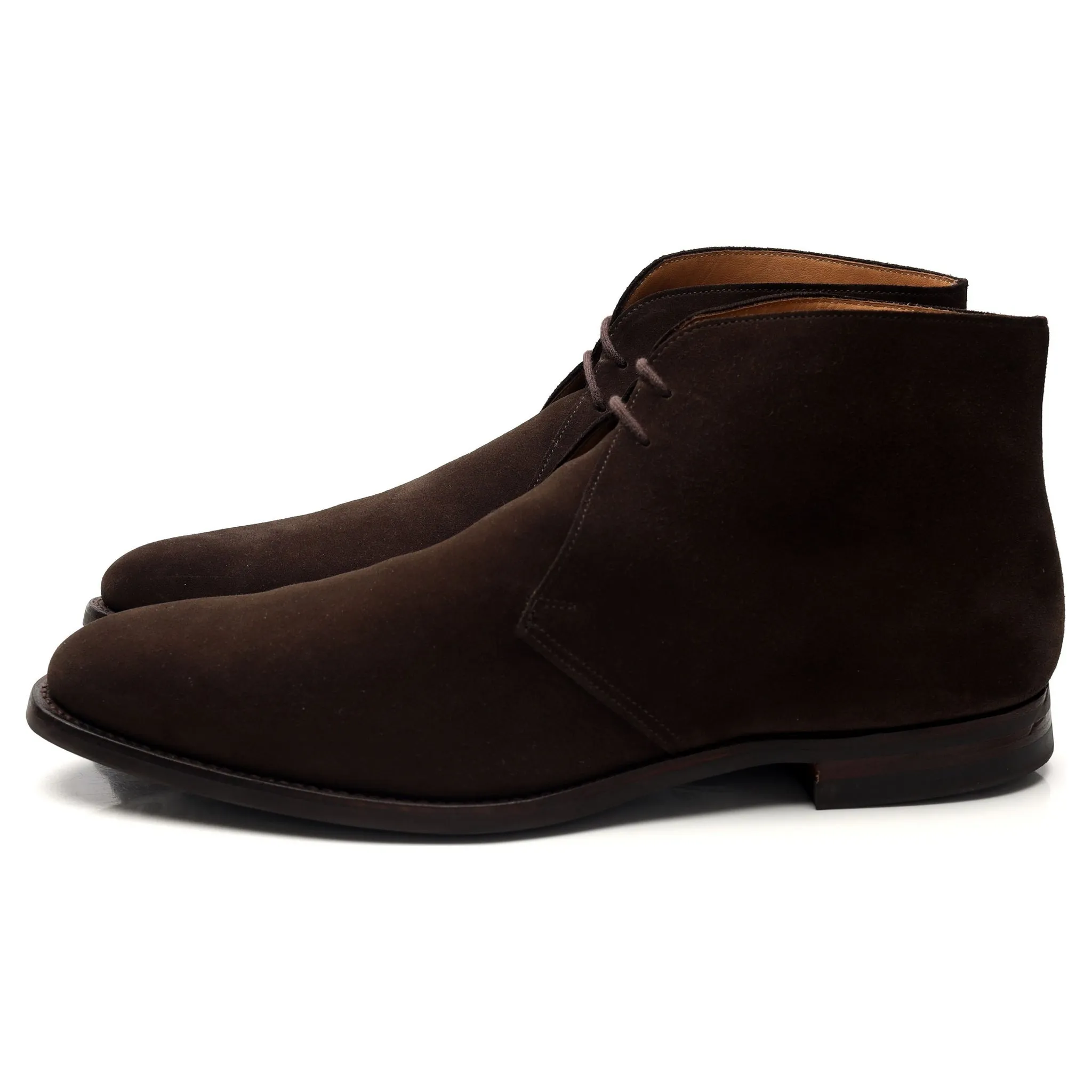 'Upton' Dark Brown Suede Chukka Boot UK 10.5 E