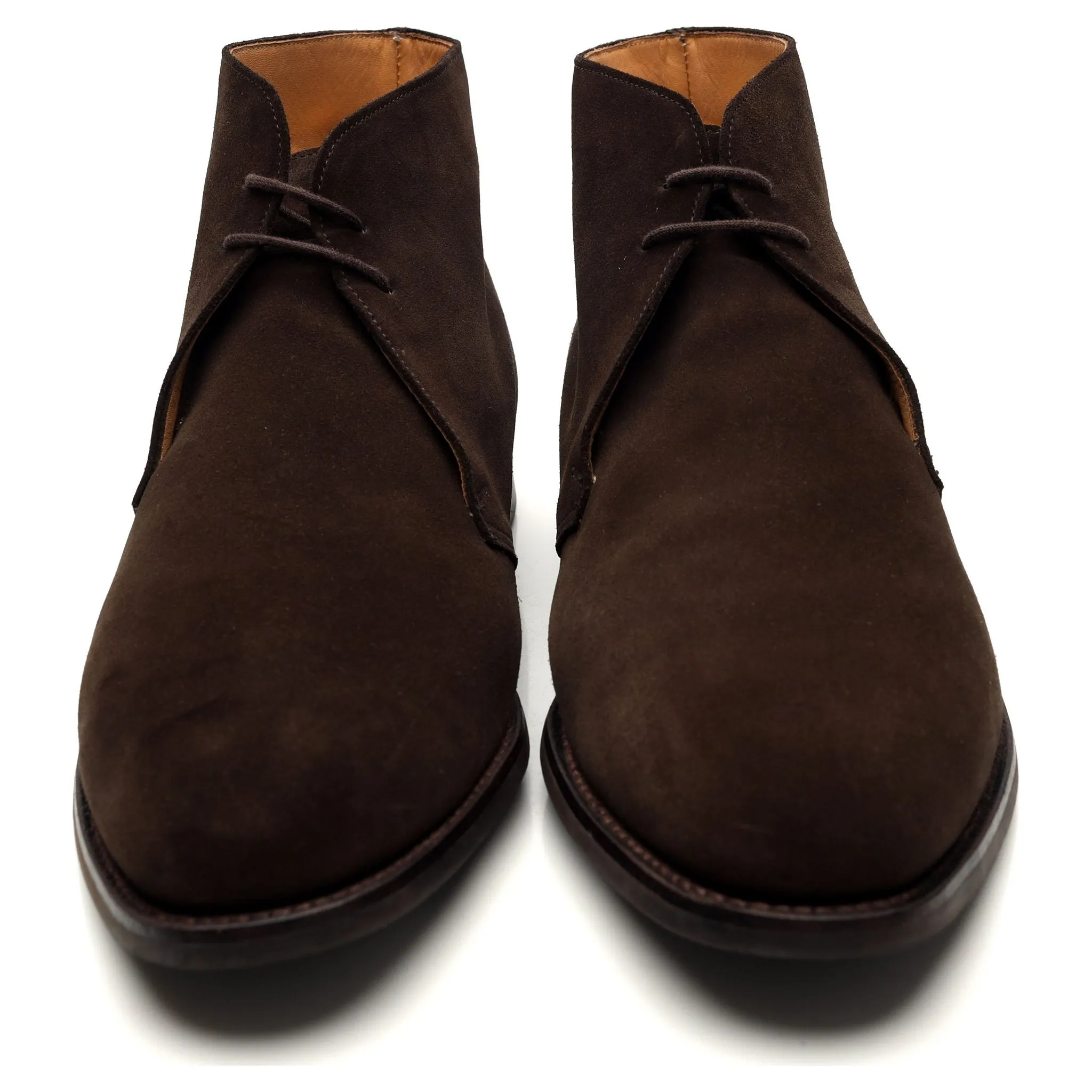 'Upton' Dark Brown Suede Chukka Boot UK 10.5 E