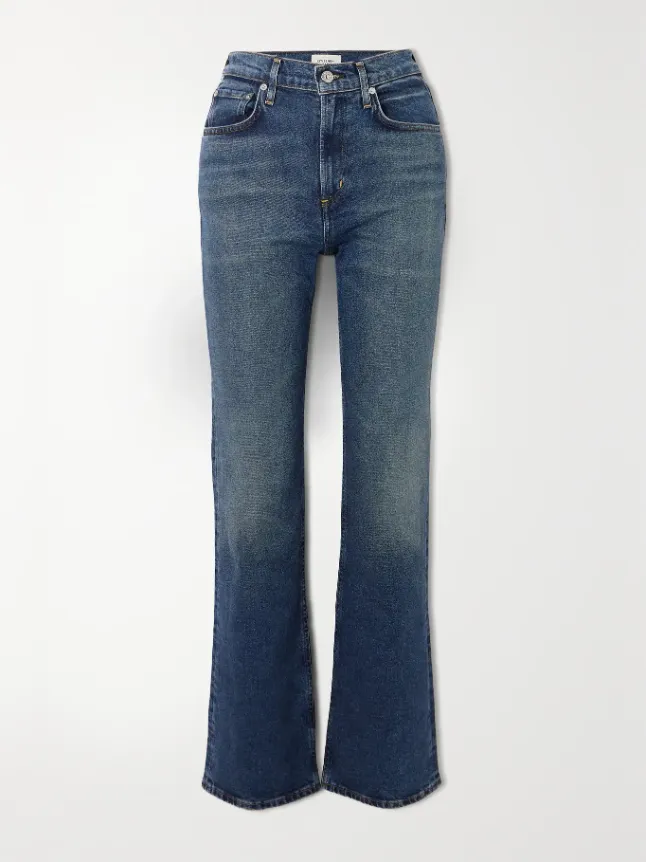 Vidia Mid Rise Boot Cut Jean