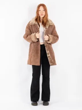 Vintage 80's Women Coat in Beige