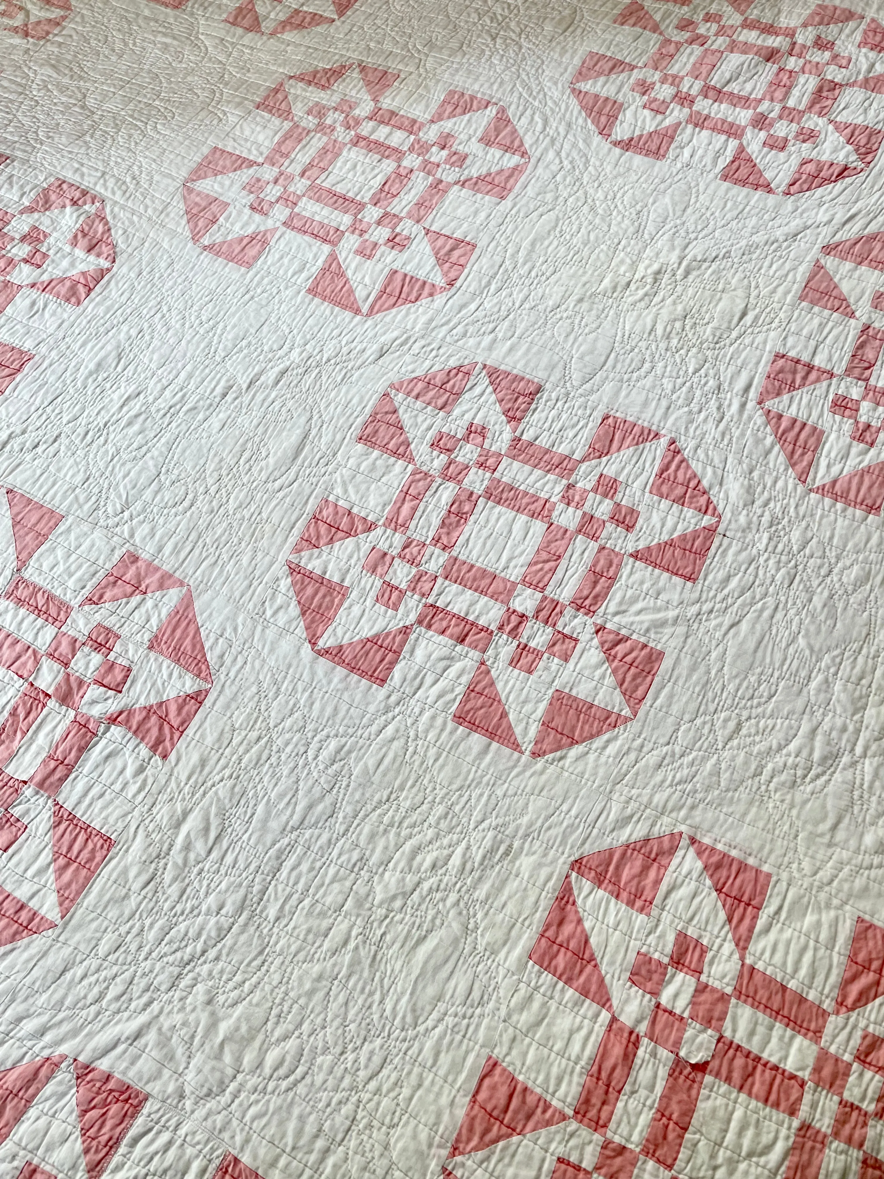 Vintage Dolly Madison Star Quilt