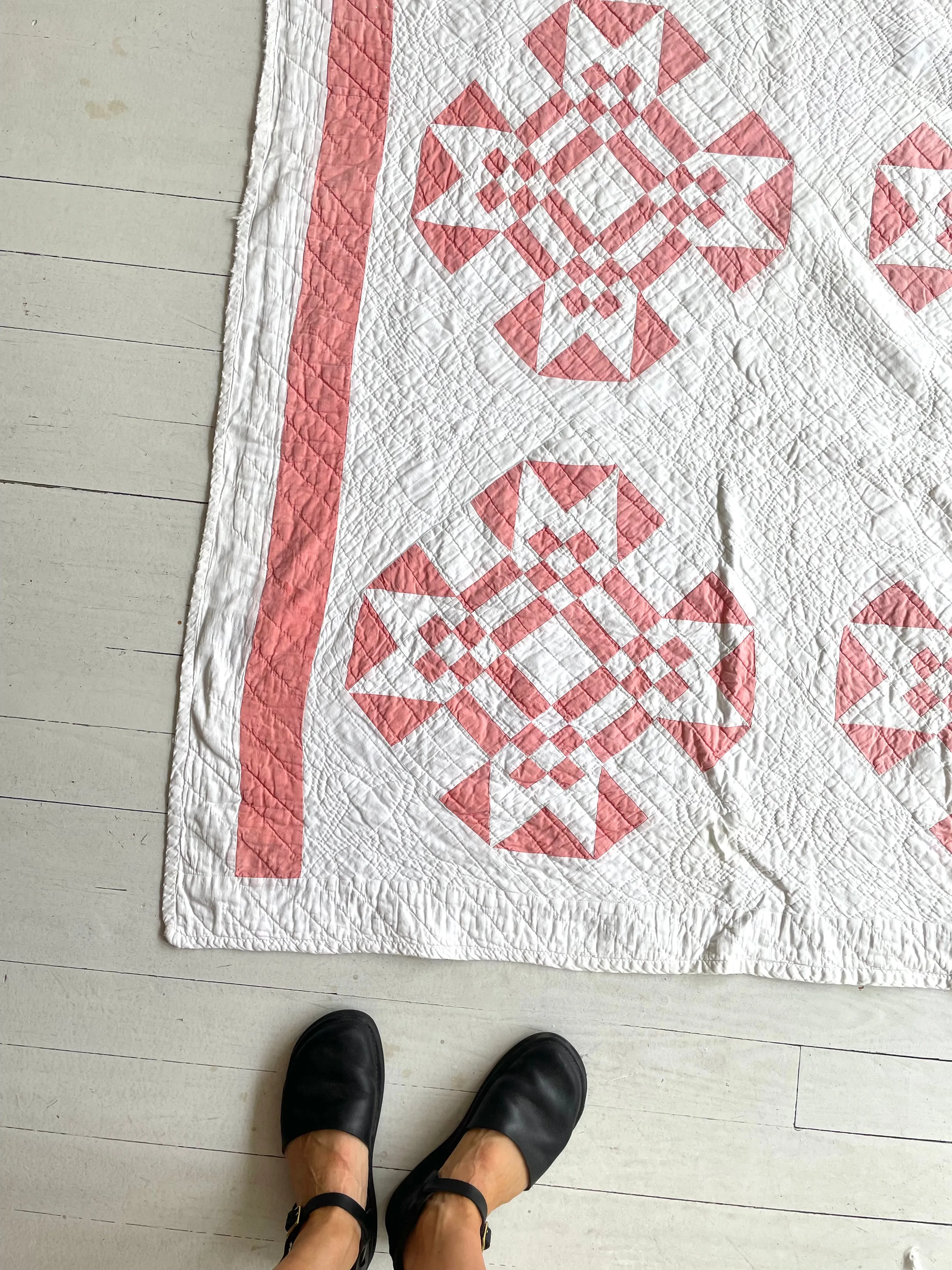 Vintage Dolly Madison Star Quilt