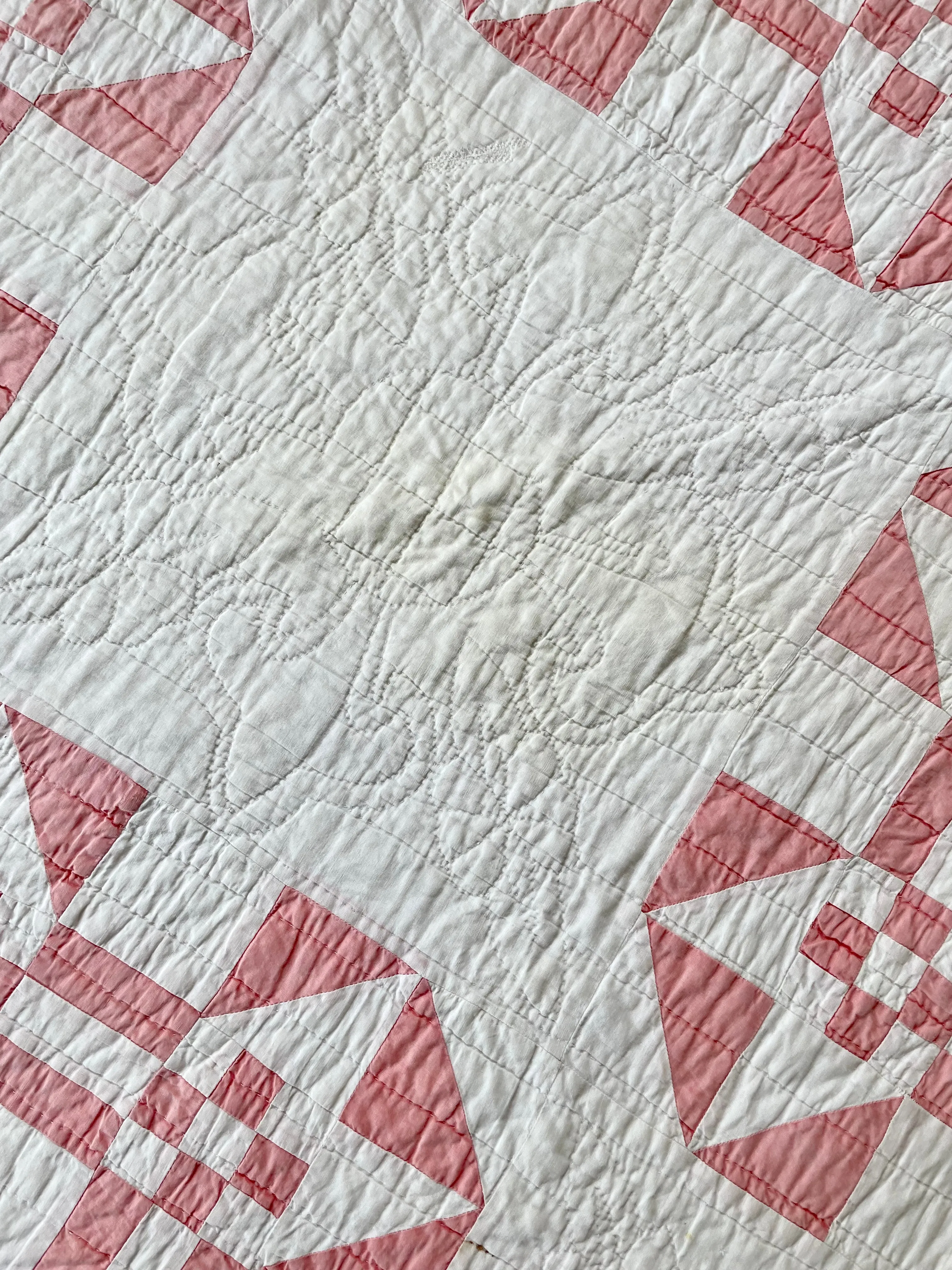 Vintage Dolly Madison Star Quilt