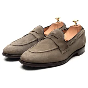 'Widnes' Stone Suede Loafers UK 9.5 G