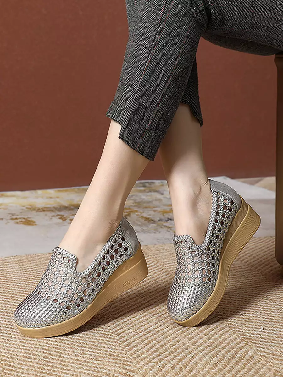 Women Casual Summer Cutout Platform Sandal SC1040