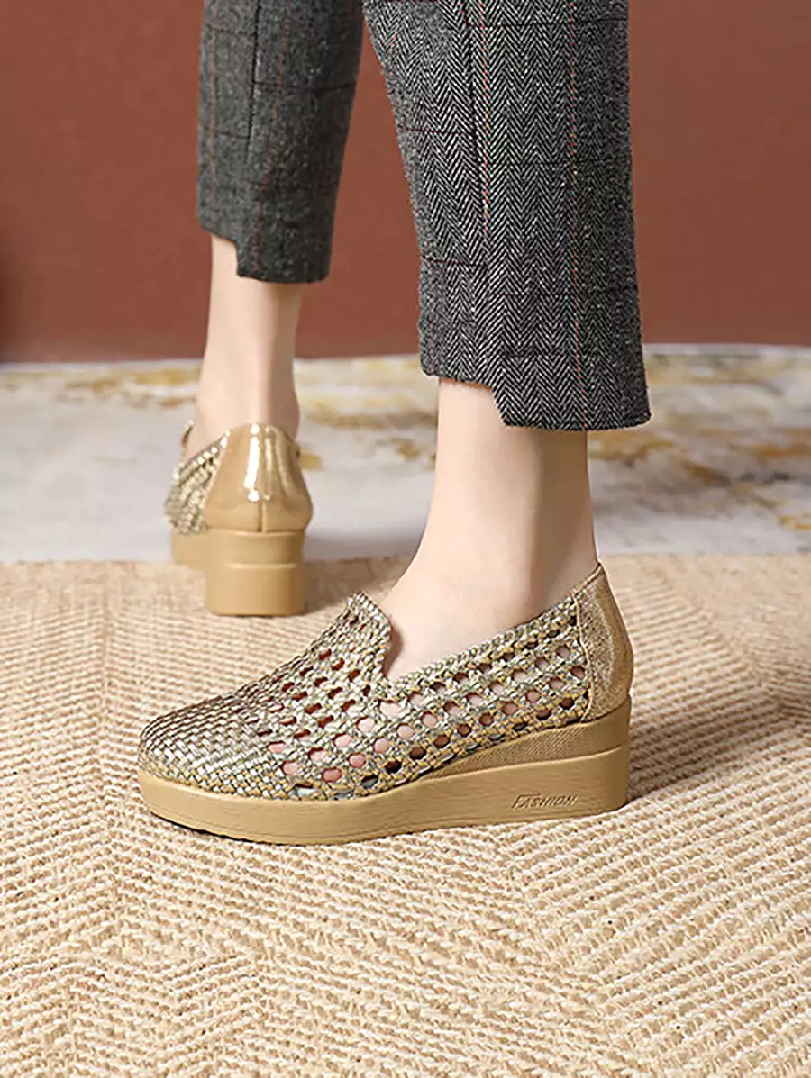 Women Casual Summer Cutout Platform Sandal SC1040