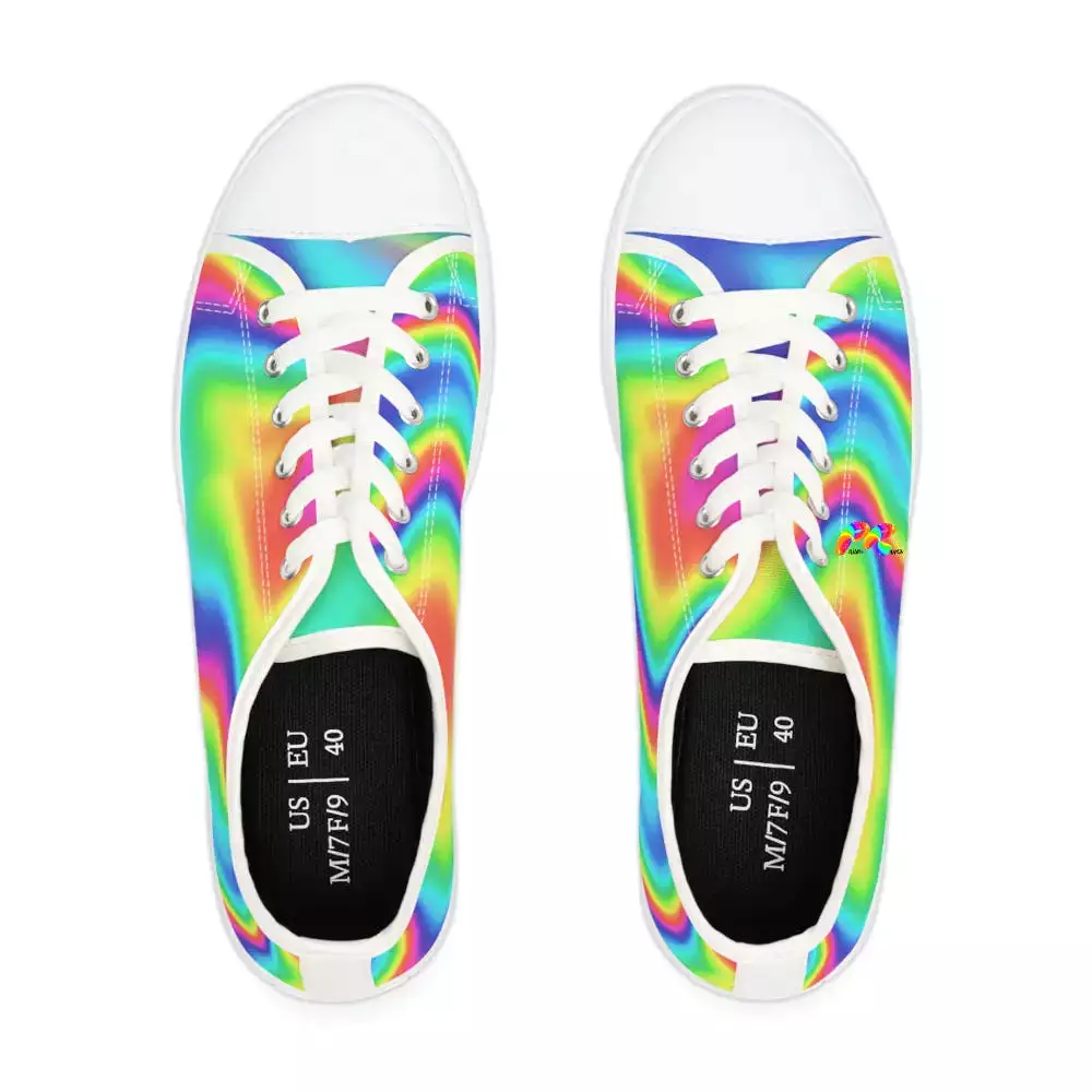 Women's Blurry Pride Low Top Sneakers